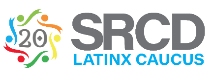SRCD Latinx Caucus 20th anniversary logo