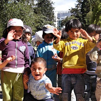 Happy Children Playing