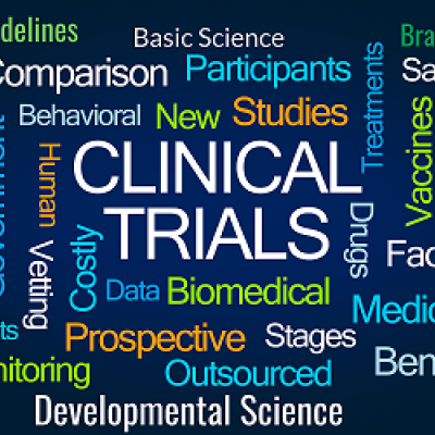 Clinical Trials word cloud