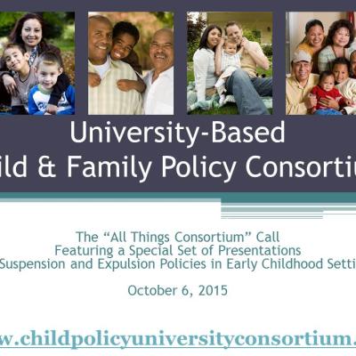 Title slide for the All Things Consortium webinar