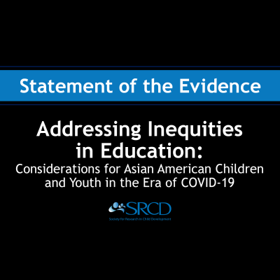 Addressing Inequities in Education: Considerations for Asian American Children and Youth in the Era of COVID-19 logo