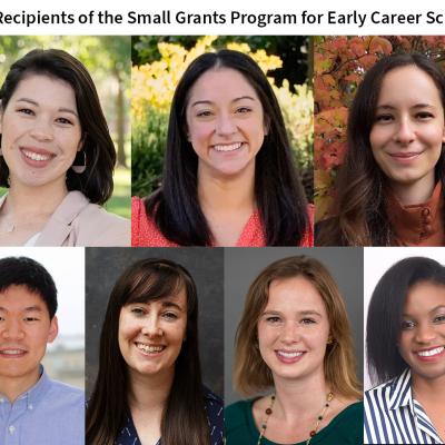 2023 Recipients of the Small Grants Program for Early Career Scholars