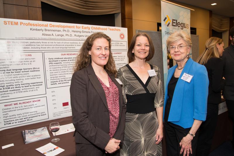 Alissa Lange and Kimberly Brenneman with Fay Lomax Cook