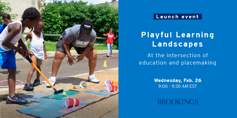 Brookings Institution Playful Learning Landscape promotional image