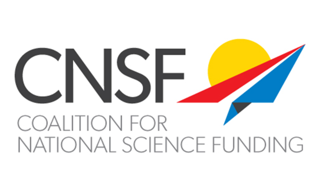 Coalition for National Science Funding logo