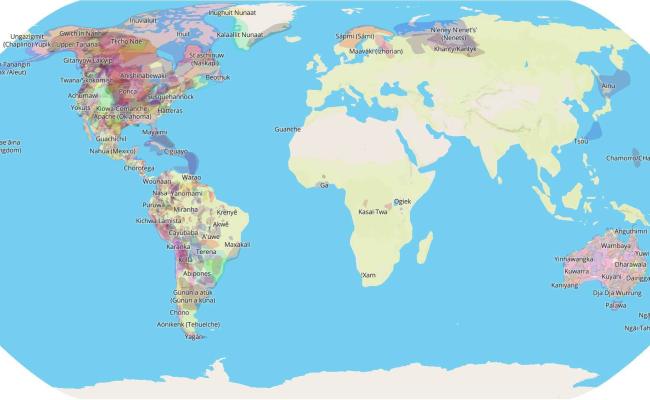 Indigenous World Map