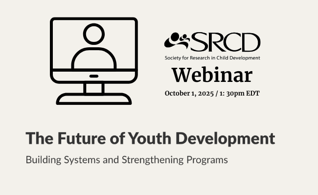 SRCD Webinar Promo
