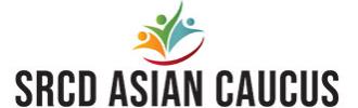 SRCD Asian Caucus logo sliver